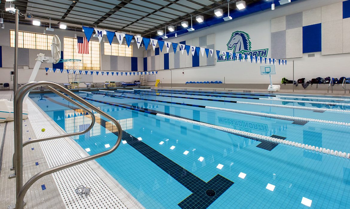 Millard North High School swimming pool #3