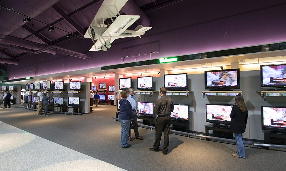 Nebraska Furniture Mart Renovation - Retail Space - Lueder ...