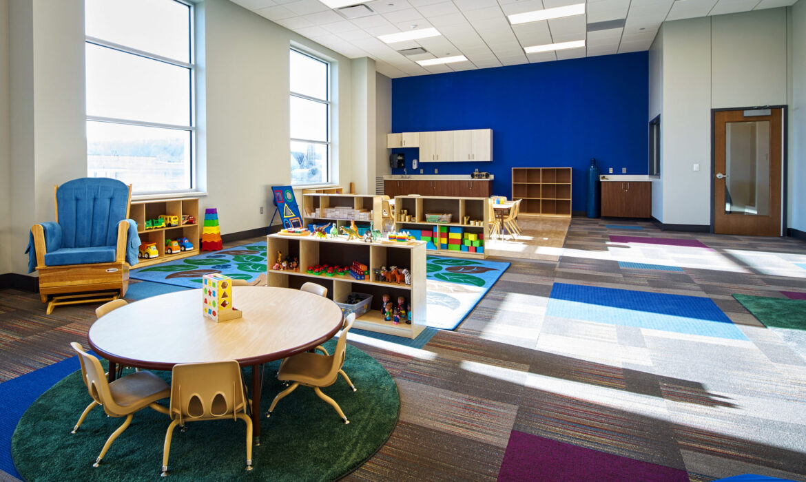 Charles E. Lakin YMCA play room