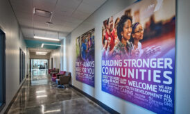 Charles E. Lakin YMCA hallway thumbnail
