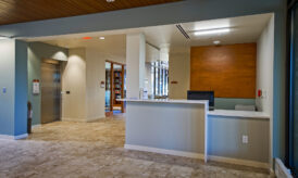 Hope Lodge receptionist area thumbnail