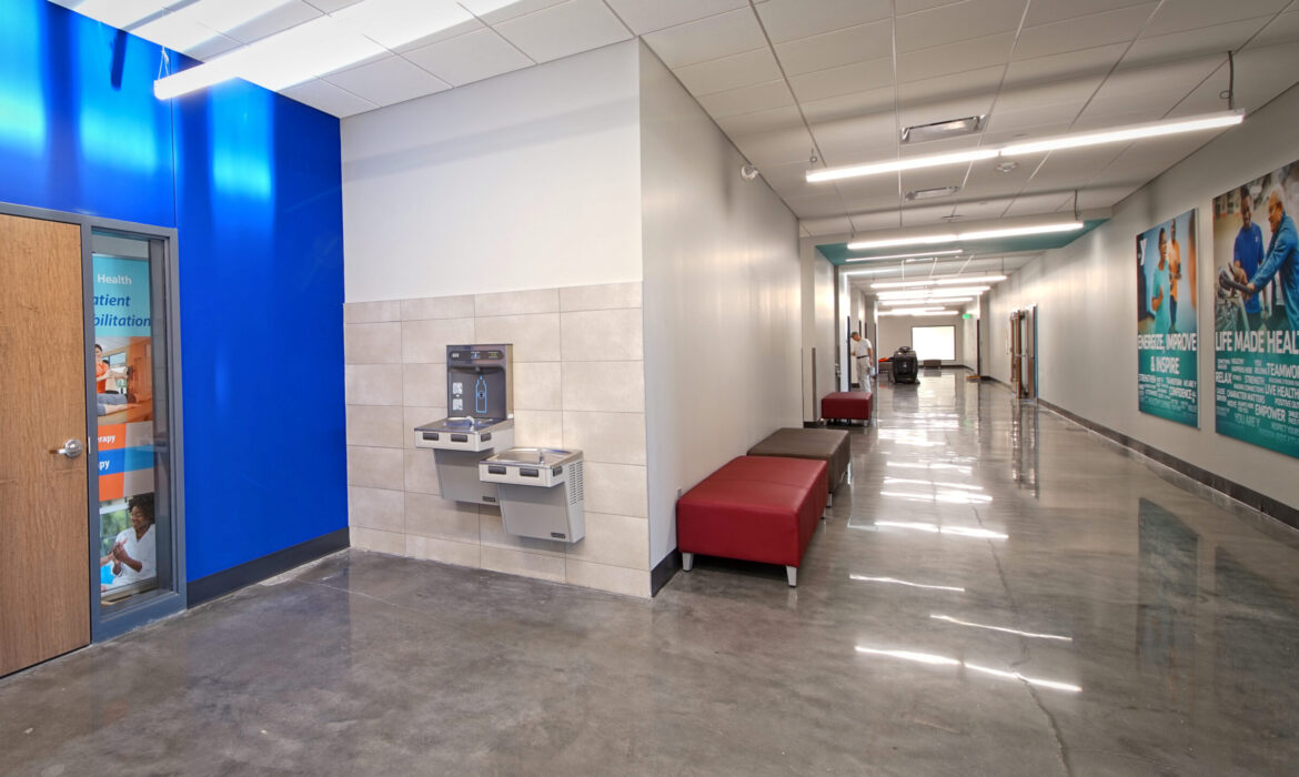Charles E. Lakin YMCA hallway