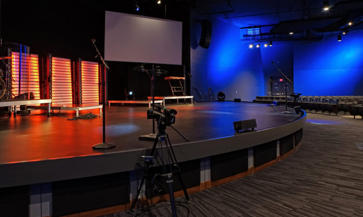 Lifegate Church stage